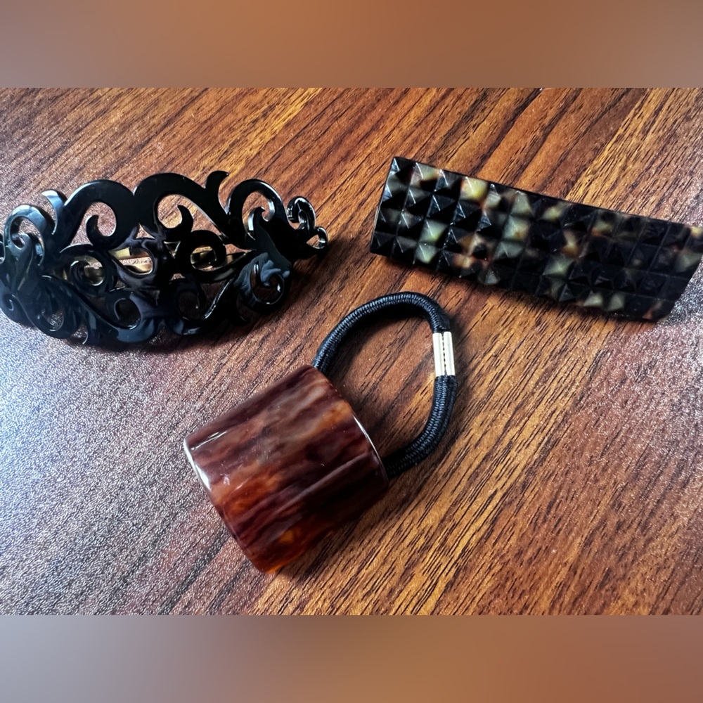 Bundle 3 Hair Clips L Erickson France Luxe